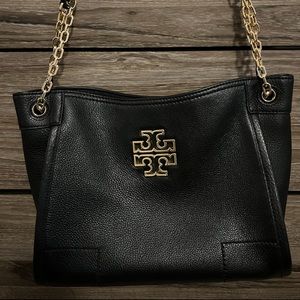 Tory Burch black leather bag